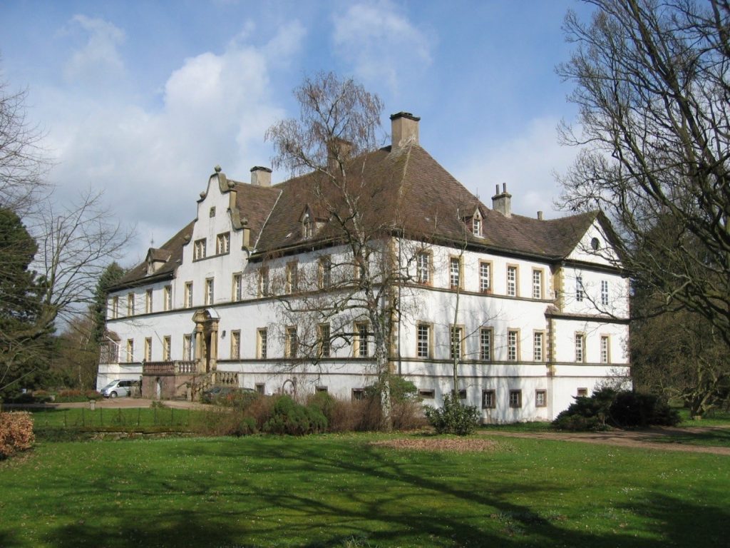 Schloss und Kirche werden gebaut